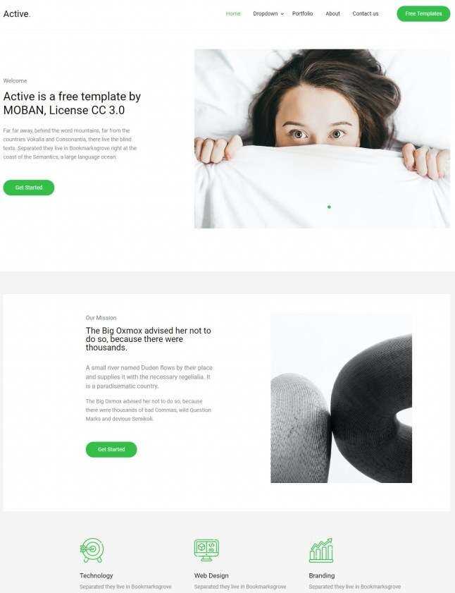 现代设计资讯博客网站html模板 - 小辰精品|源码站™