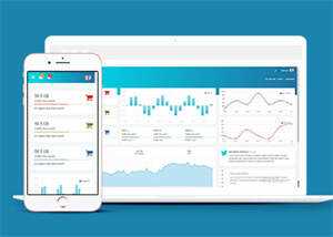 宽屏WOW后台管理网站模板下载 - 小辰精品|源码站™