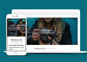 摄影工作室作品案例展示模板 - 小辰精品|源码站™