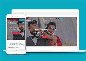 结婚婚纱拍摄网站模板源码下载 - 小辰精品|源码站™