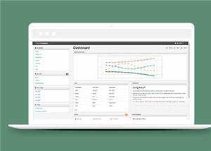 简洁Bootstrap后台源码模板 - 项目资源网
