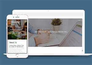 全屏响应式wap菜单模板源码下载 - 小辰精品|源码站™