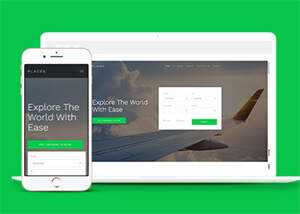 宽屏酒店客房在线预定CSS3模板 - 小辰精品|源码站™