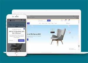 宽屏欧式家具电子商务网站模板 - 小辰精品|源码站™