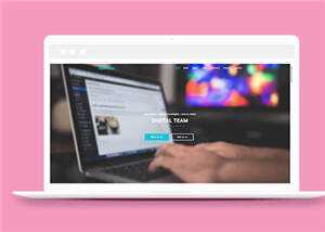 数字团队服务展示企业源码模板下载 - 小辰精品|源码站™