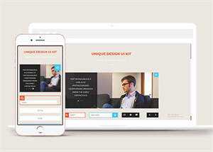 专业设计HTML5手机UI套件下载 - 小辰精品|源码站™