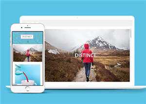 创意产品服务展示网页源码模板下载 - 小辰精品|源码站™