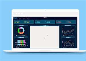 炫酷医院门诊大数据展示源码模板下载 - 小辰精品|源码站™