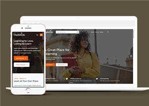 简约心理学HTML网页模板下载 - 小辰精品|源码站™