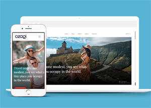 多用途的图文展示博客模板 - 小辰精品|源码站™