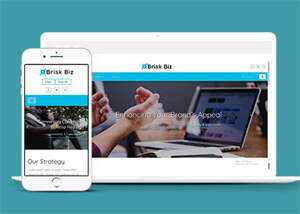 网络营销公司类HTML5网页模板 - 小辰精品|源码站™
