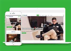 大气创新企业宽屏网站模板下载 - 小辰精品|源码站™