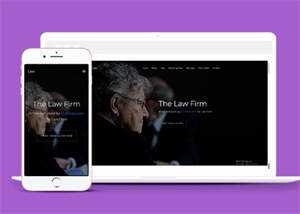 美国律师事务所企业网站模板源码 - 小辰精品|源码站™