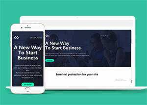 简洁数据挖掘分析网站模板下载 - 小辰精品|源码站™