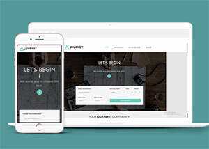 浅蓝色旅行社HTML网站模板下载 - 小辰精品|源码站™