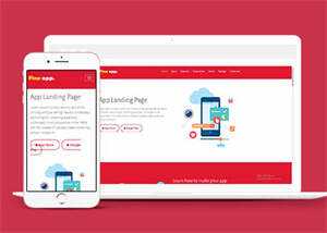 响应式手机购物APP网站模板下载 - 小辰精品|源码站™