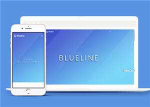 宽屏在线信息展示响应式网页模板下载 - 小辰精品|源码站™