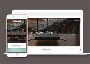 房屋装饰类公司网站模板下载 - 小辰精品|源码站™
