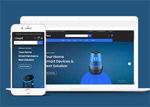 简洁智能数码产品销售商城模板 - 小辰精品|源码站™