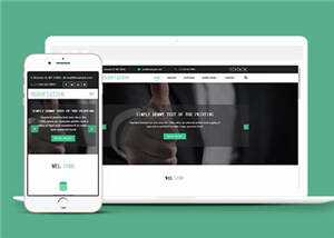 宽屏谈判团队展示HTML网页模板下载 - 项目资源网