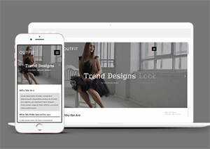 世界服装品牌时尚网站模板下载 - 小辰精品|源码站™