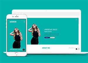 宽屏互联网设计类公司网站模板 - 小辰精品|源码站™