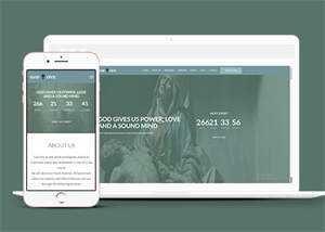 响应式宗教信仰爱好者网站模板 - 小辰精品|源码站™