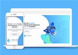 精制设计公司网站模板源码下载 - 项目资源网