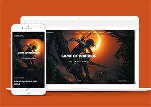 游戏制作公司官网网站模板下载 - 小辰精品|源码站™