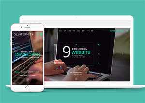 网络科技公司网站源码下载 - 小辰精品|源码站™