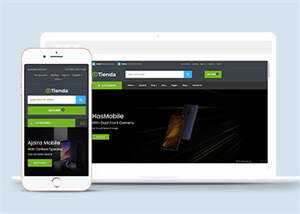 手机数码商城前端框架模板下载 - 小辰精品|源码站™