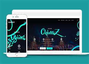 世界巡回演唱会票务专题模板 - 小辰精品|源码站™