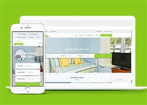 房产中介官网Bootstrap模板下载 - 项目资源网