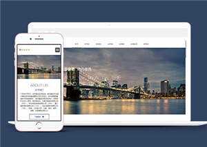 响应式金融企业前端模板下载 - 项目资源网