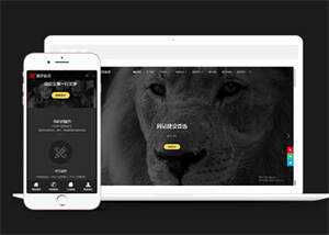 简洁品牌设计建设类网站前端模板 - 小辰精品|源码站™