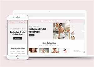 简洁婚纱定制电子商务网站模板 - 小辰精品|源码站™