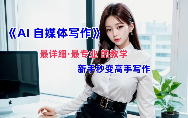 全网最全最细最专业的“AI自媒体写作”教学，新手小白秒变写作高手！ - 小辰精品|源码站™
