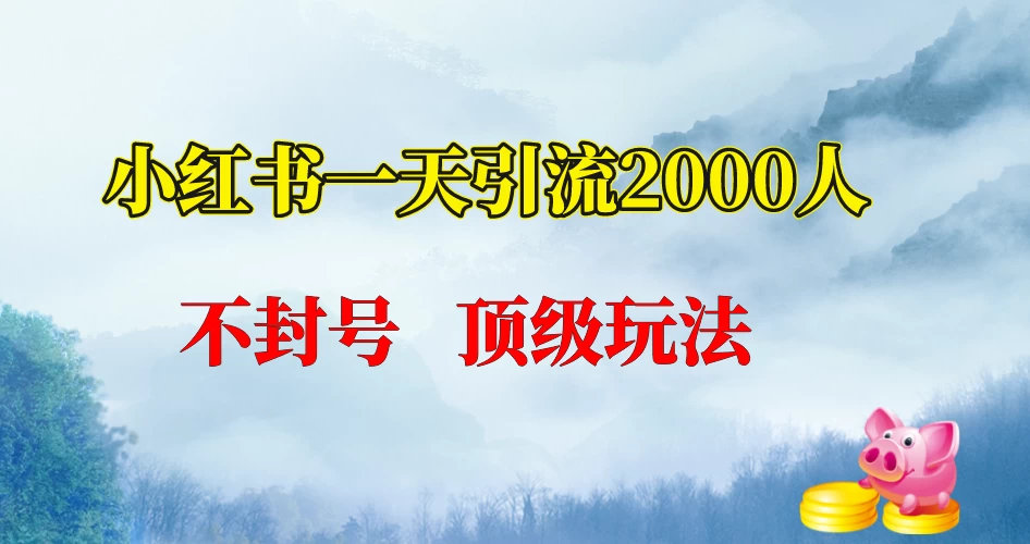 小红书一天加2000人，不封号，顶级玩法 - 小辰精品|源码站™