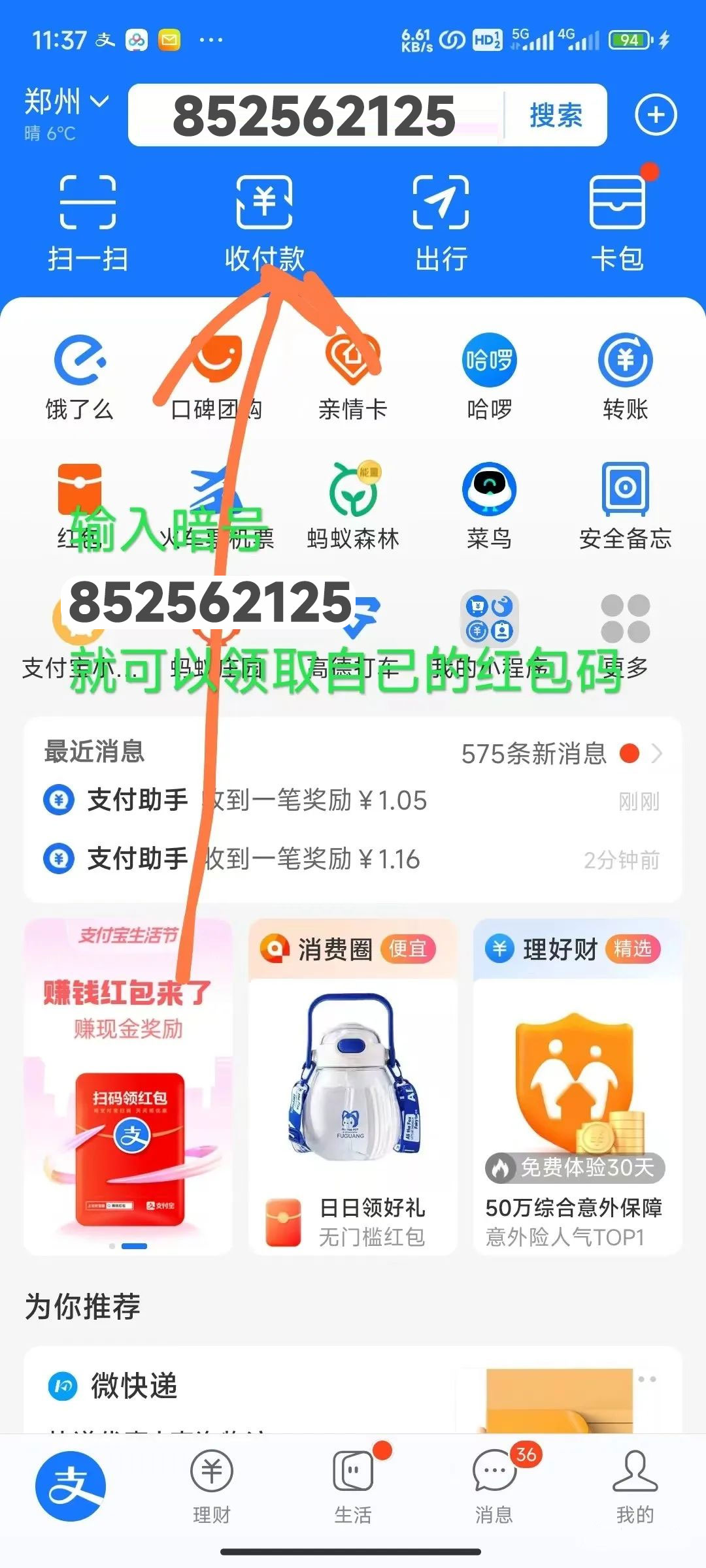 图片[12] - 支付宝红包怎么玩，支付宝领红包，赚领现金奖励 - 小辰精品|源码站™