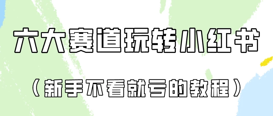 月入6000的小红书广告账号（6个赛道实操解析！新人不看就亏的保姆级教程） - 小辰精品|源码站™