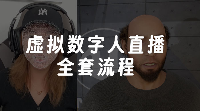 价值 3000 的虚拟数字人直播技术，虚拟数字人全套流程 - 小辰精品|源码站™