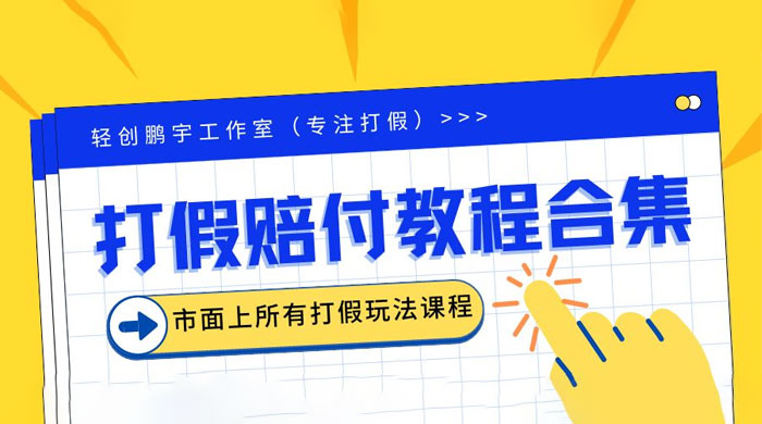 2023年全套打假合集，集合市面所有正规打假玩法 - 小辰精品|源码站™