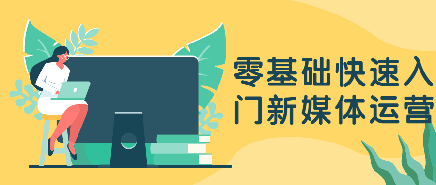 零基础快速入门新媒体运营 - 小辰精品|源码站™